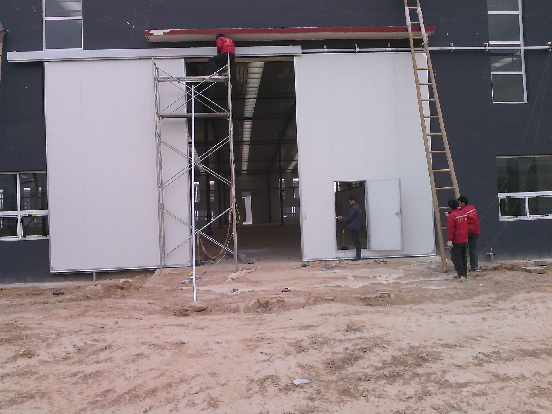 厂房推拉门 电动滑升门 垂直提升门 pvc快速卷帘门