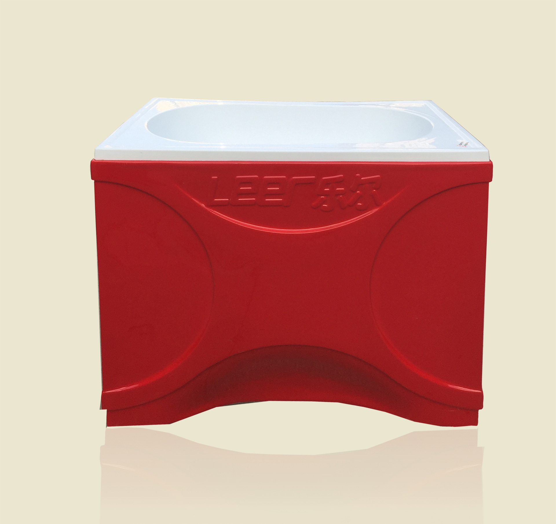 正品乐尔新款加厚亚克力婴儿洗澡盆 婴幼儿浴缸儿童洗礼池