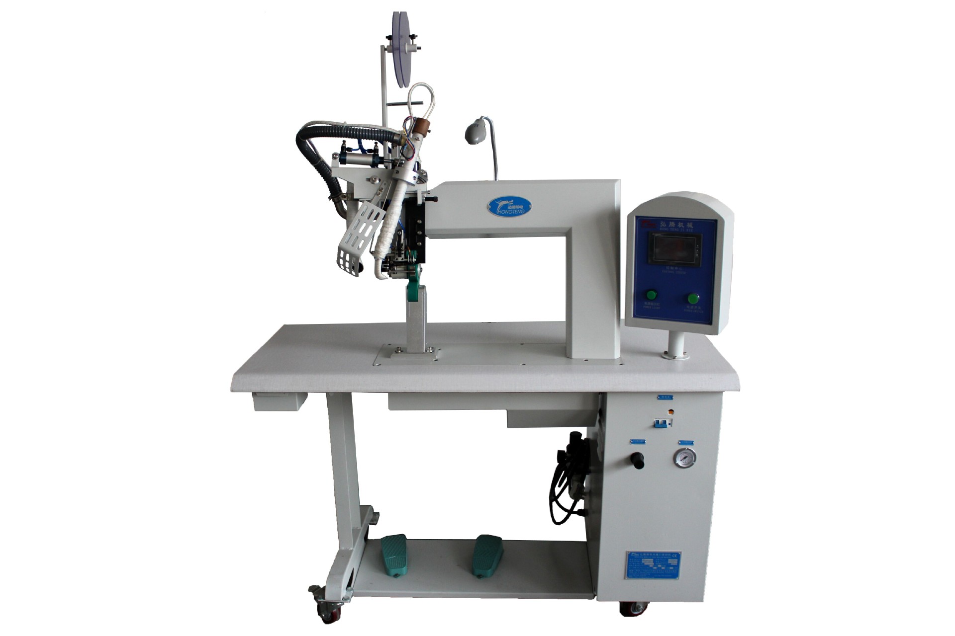 厂家直销 ht-315小型热压机 热风无缝压胶机 热风缝口密封机