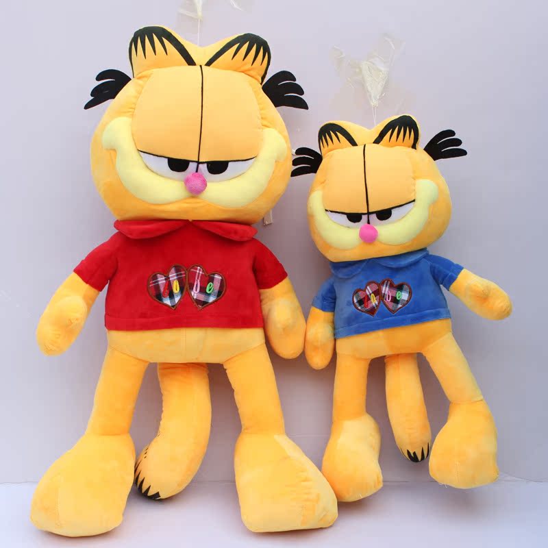 quality dress garfield doll plush toy doll christmas day gift