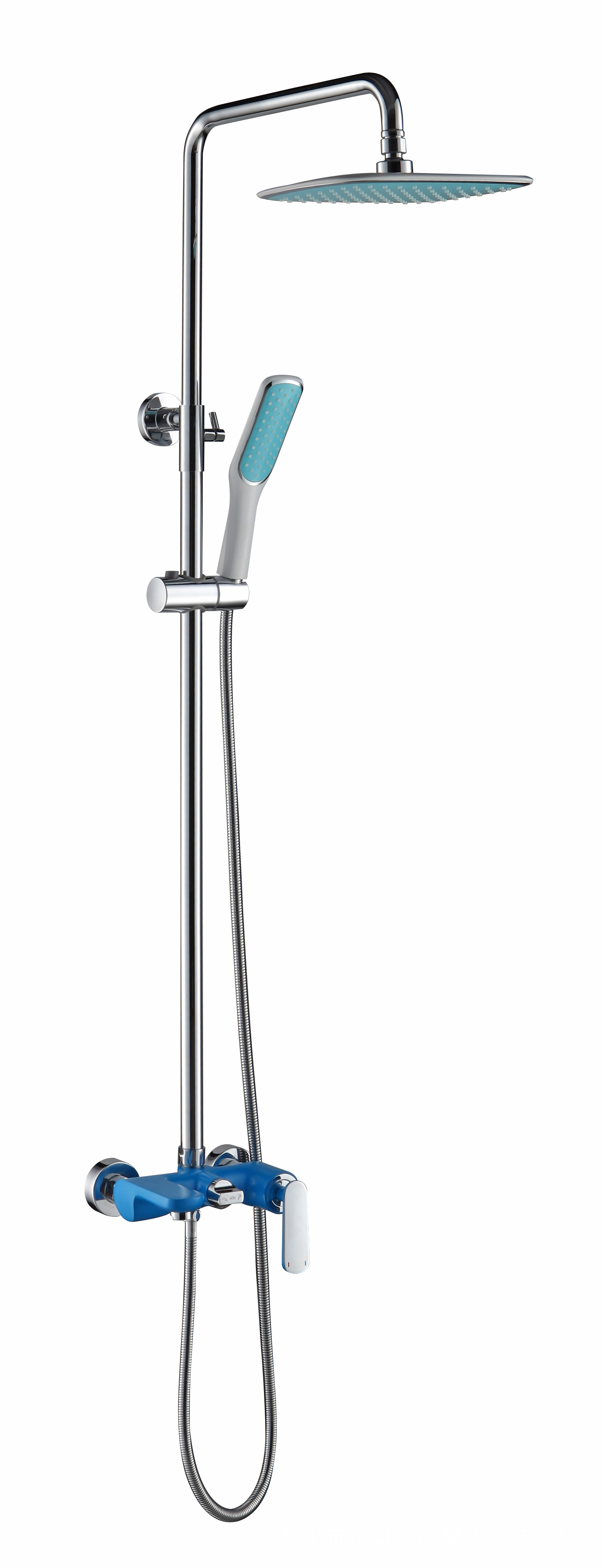 浪浪高 花洒套装淋浴龙头 全铜混水阀暗装淋浴器加压 三色可选