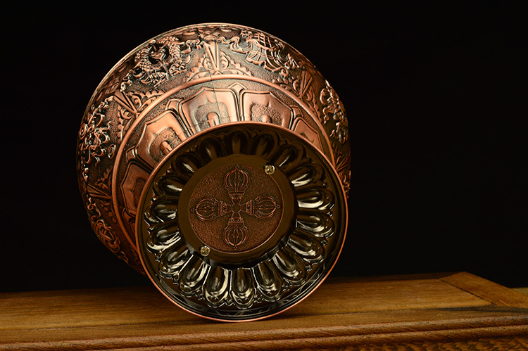 厂价直供 镀金合金如意宝瓶 八吉祥宝瓶 大中小号