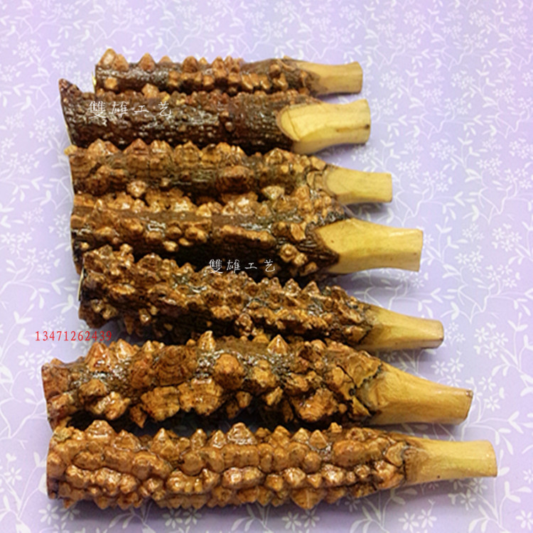 批发精品两面针花椒木烟斗实木烟嘴 过滤烟具烟斗木旅游景区热销