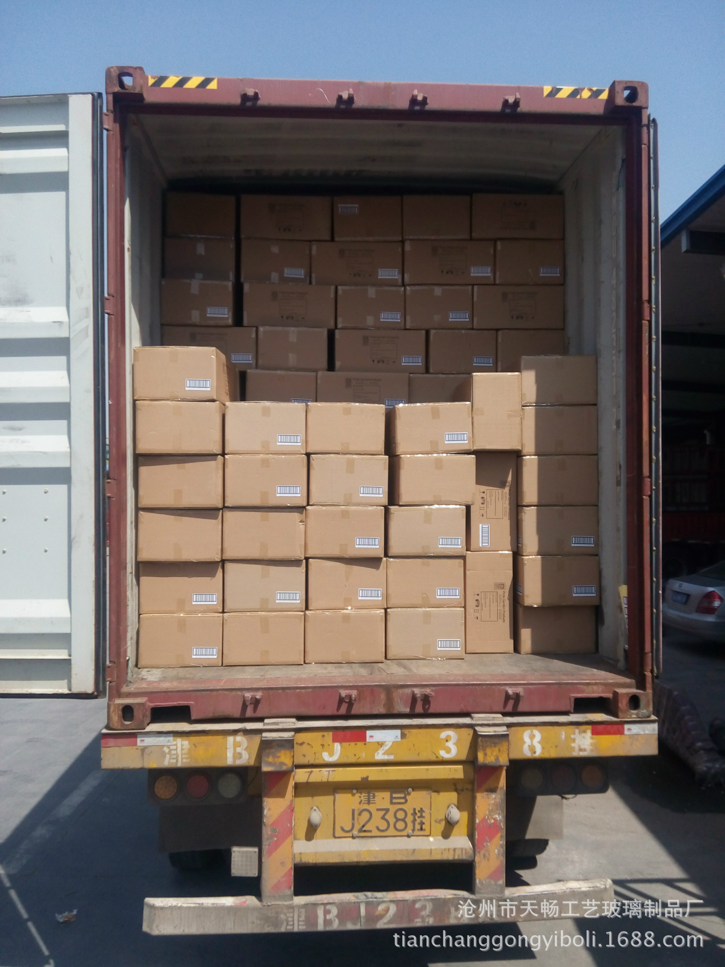 外贸订单 集装箱装箱