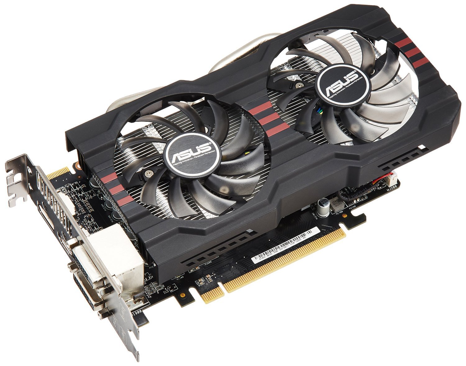 正品国行批发 asus/华硕 r7 260x-df-2gd5 战骑士独立高清显卡