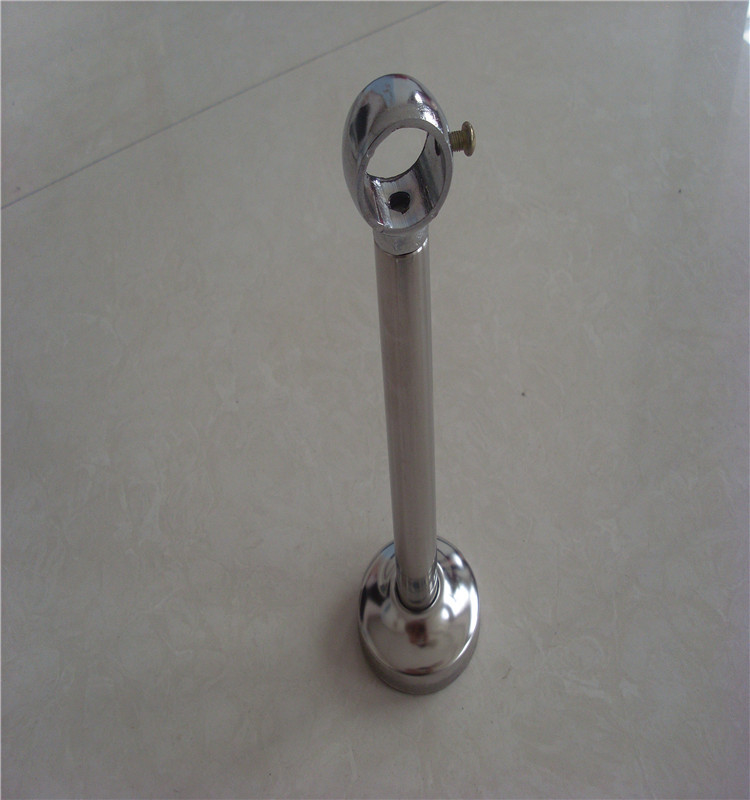 不锈钢吊通电杆晾衣架底座晾衣杆