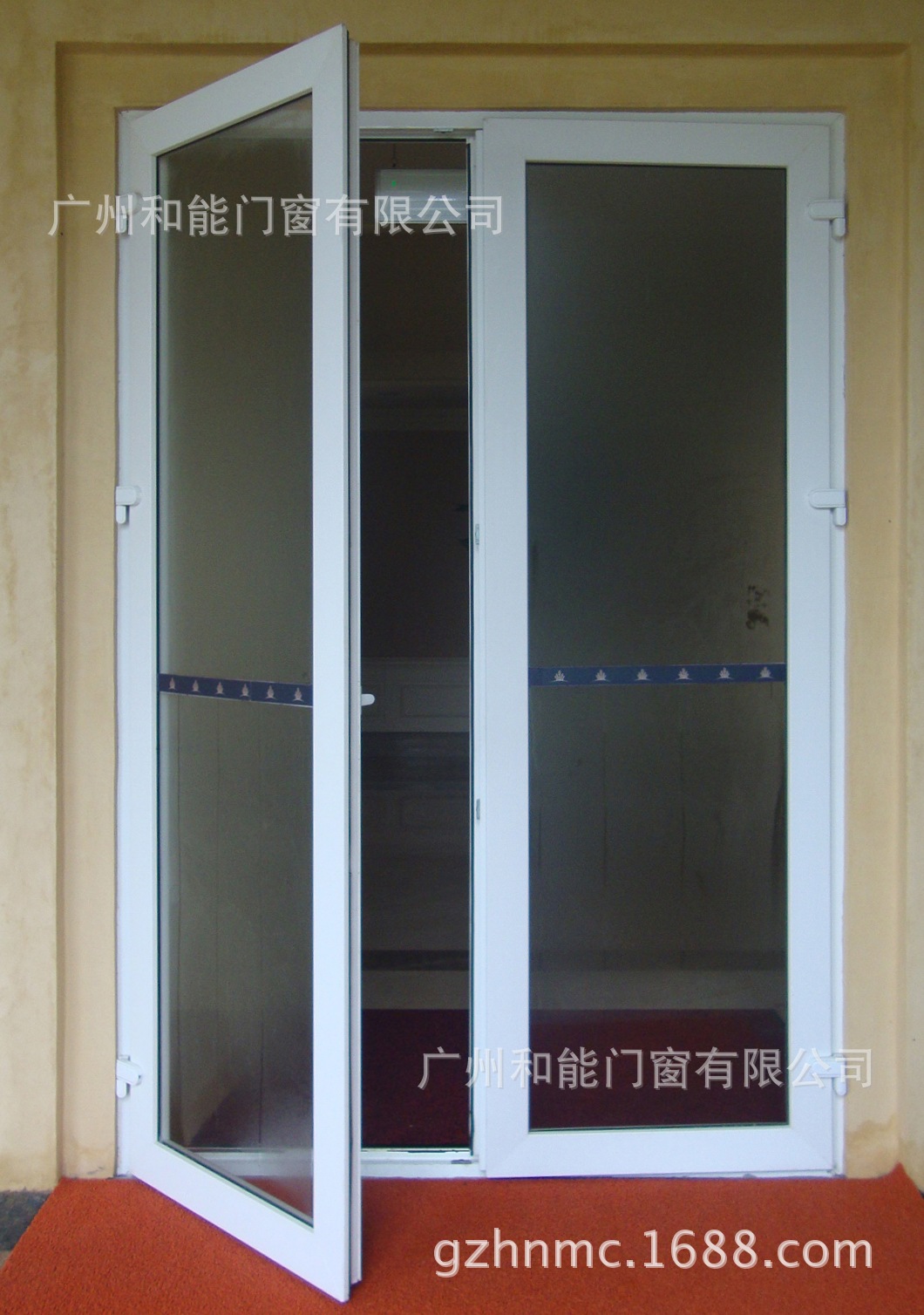 塑钢 双开门 海螺塑钢门窗