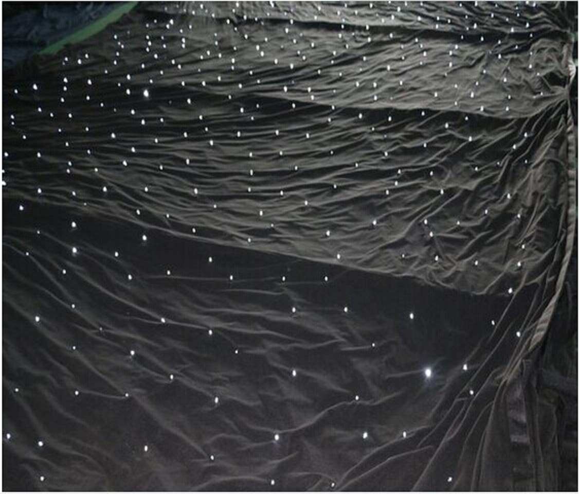 阻燃舞台星空幕布金舞美舞台幕布厂家直销星光幕布 led星空幕布