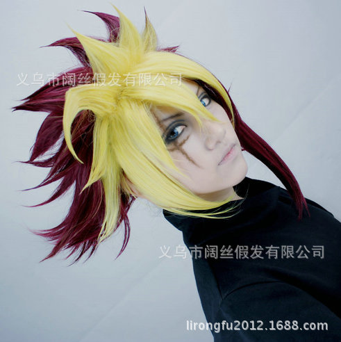 阔丝304a游戏王zexal四爷ivcosplay假发