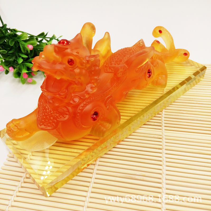 招财貔貅摆件_琉璃貔貅香水座 貔貅汽车摆件