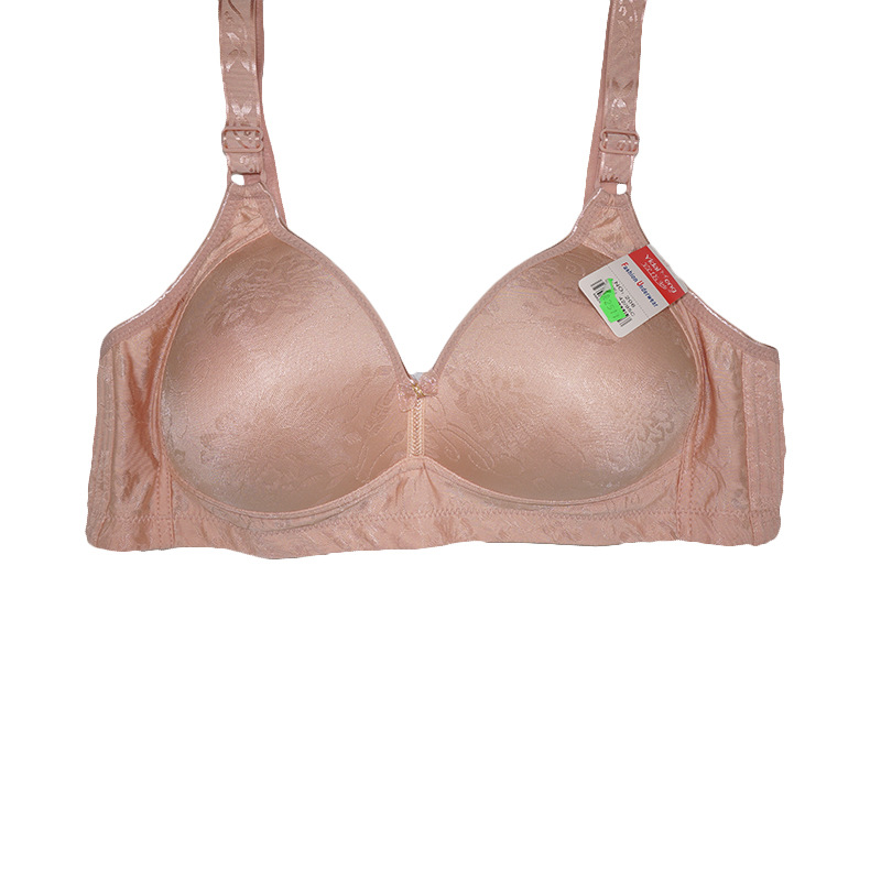 大码206文胸女士内衣无钢圈文胸批发全包妈妈老年人c杯舒适