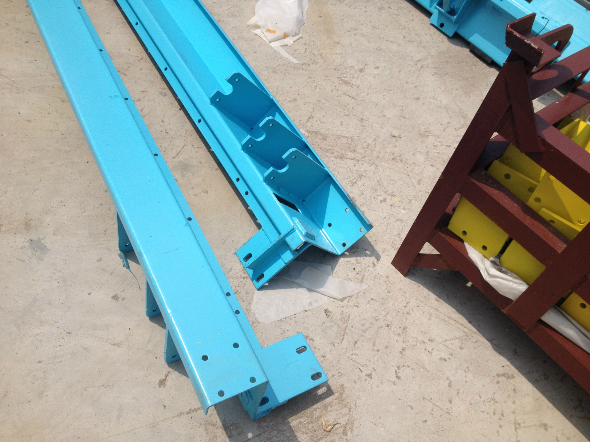 110立体车库边梁来料加工图纸定制边梁实