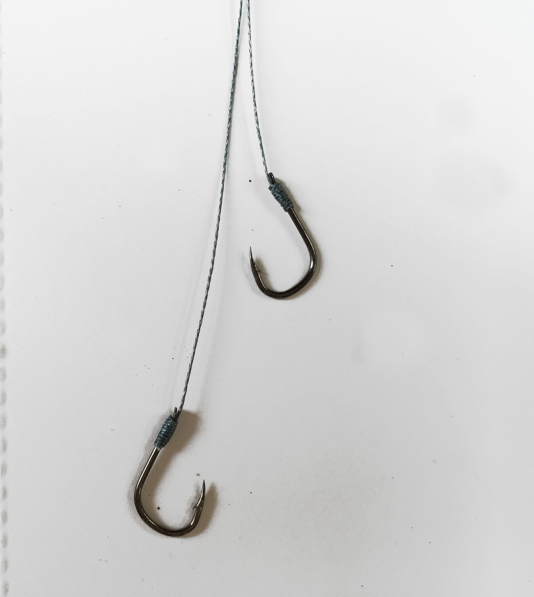 伊势尼 伊豆 大力马 成品子线仕挂双钩 防打弯 有倒刺 5副装鱼钩