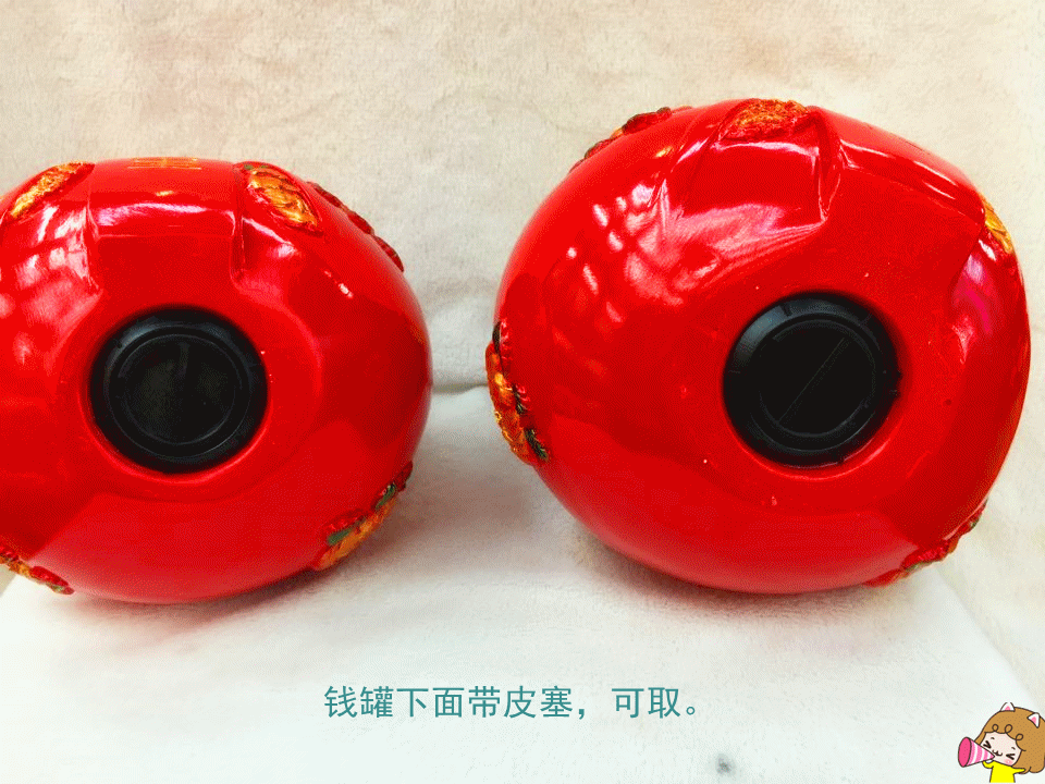 新款情侣树脂储蓄罐 喜庆用品储蓄罐摆件