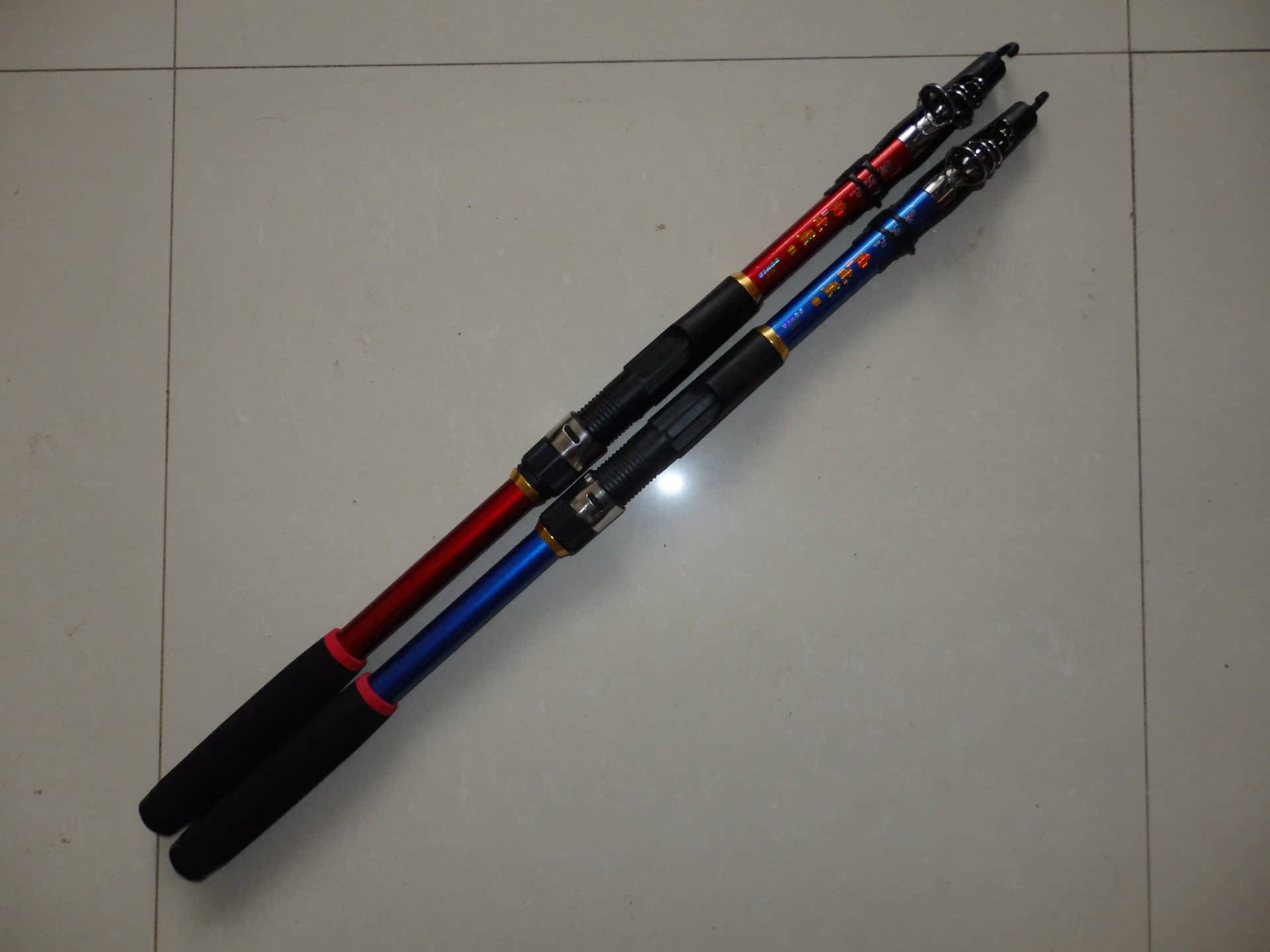 批发海之蓝鱼竿海杆5层碳布6道漆工艺防滑