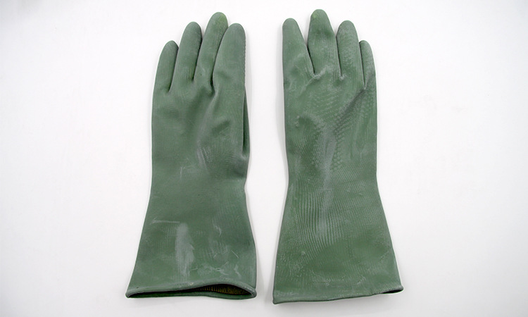 54001 广州防毒手套双一丁基尼龙橡胶手套防毒防化耐酸碱防护手套