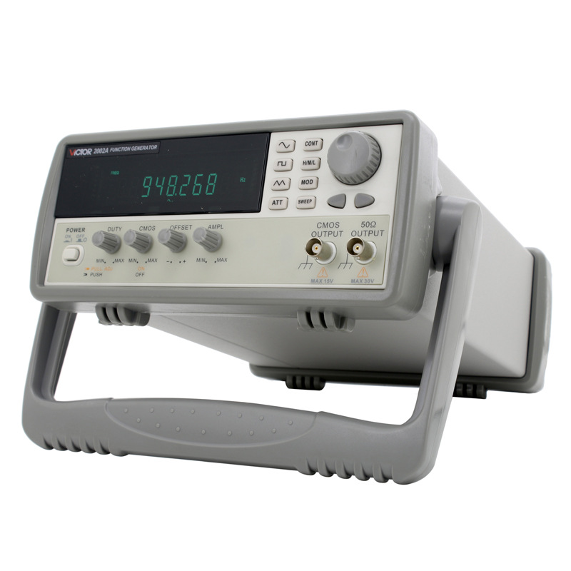 胜利仪器 多功能函数信号发生器 vc2002a 自动量程台0.5hz~5mhz