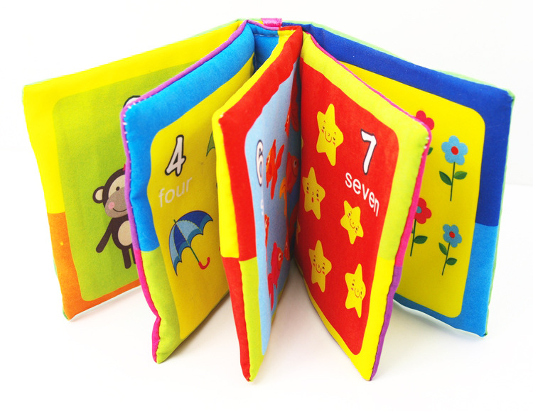 促销婴儿宝宝布书早教益智儿童撕不烂厂家0--1-2