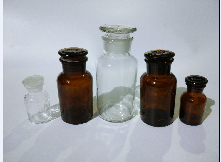 磨砂医用广口瓶玻璃瓶磨口瓶药棉瓶酒精瓶医药瓶试剂瓶厂家直销