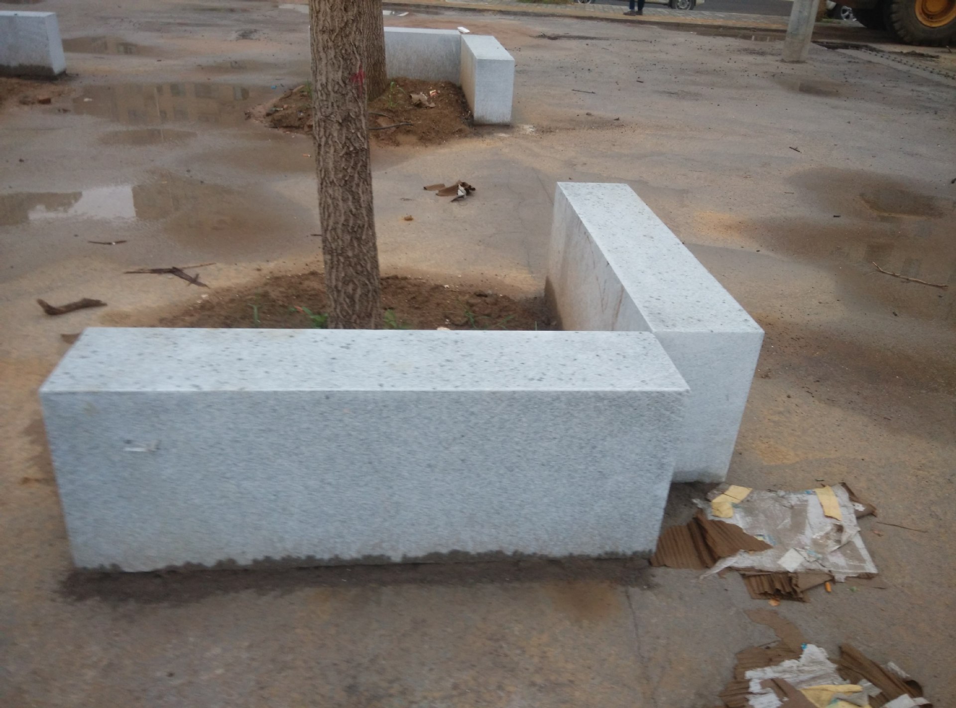 花岗岩侧石 花岗岩树坑石树围石厂家