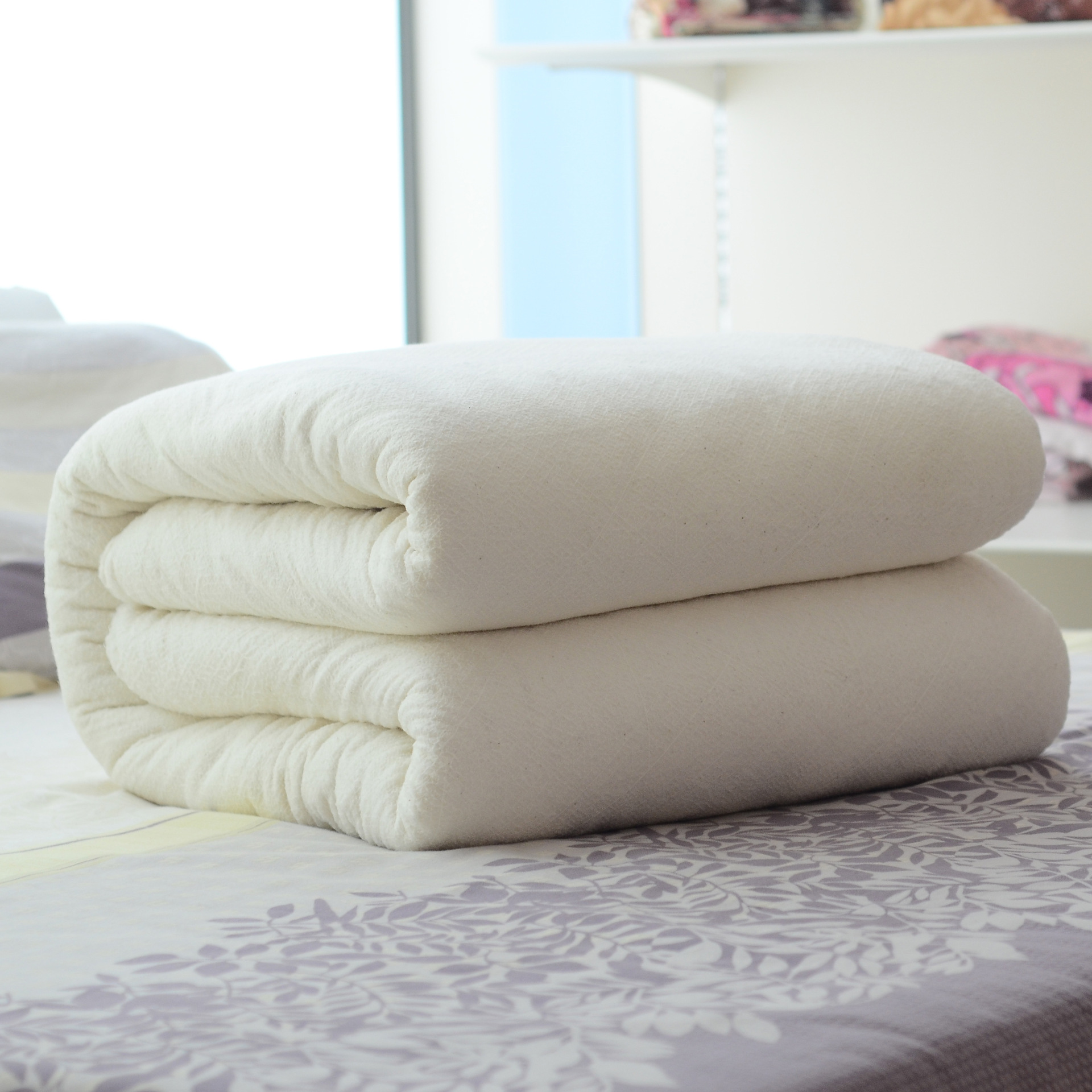 棉絮棉花被褥子垫被胎酒店客栈学生宿舍单人5斤春秋加厚厂家批发