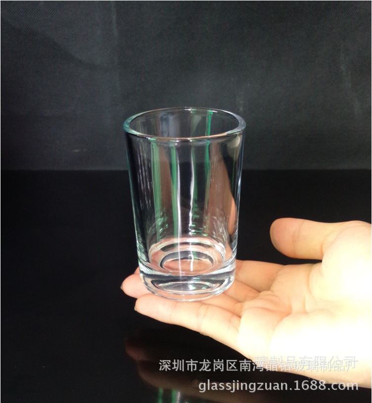 厂家特价白酒杯 烈酒杯高白料4安杯子 可定制logo