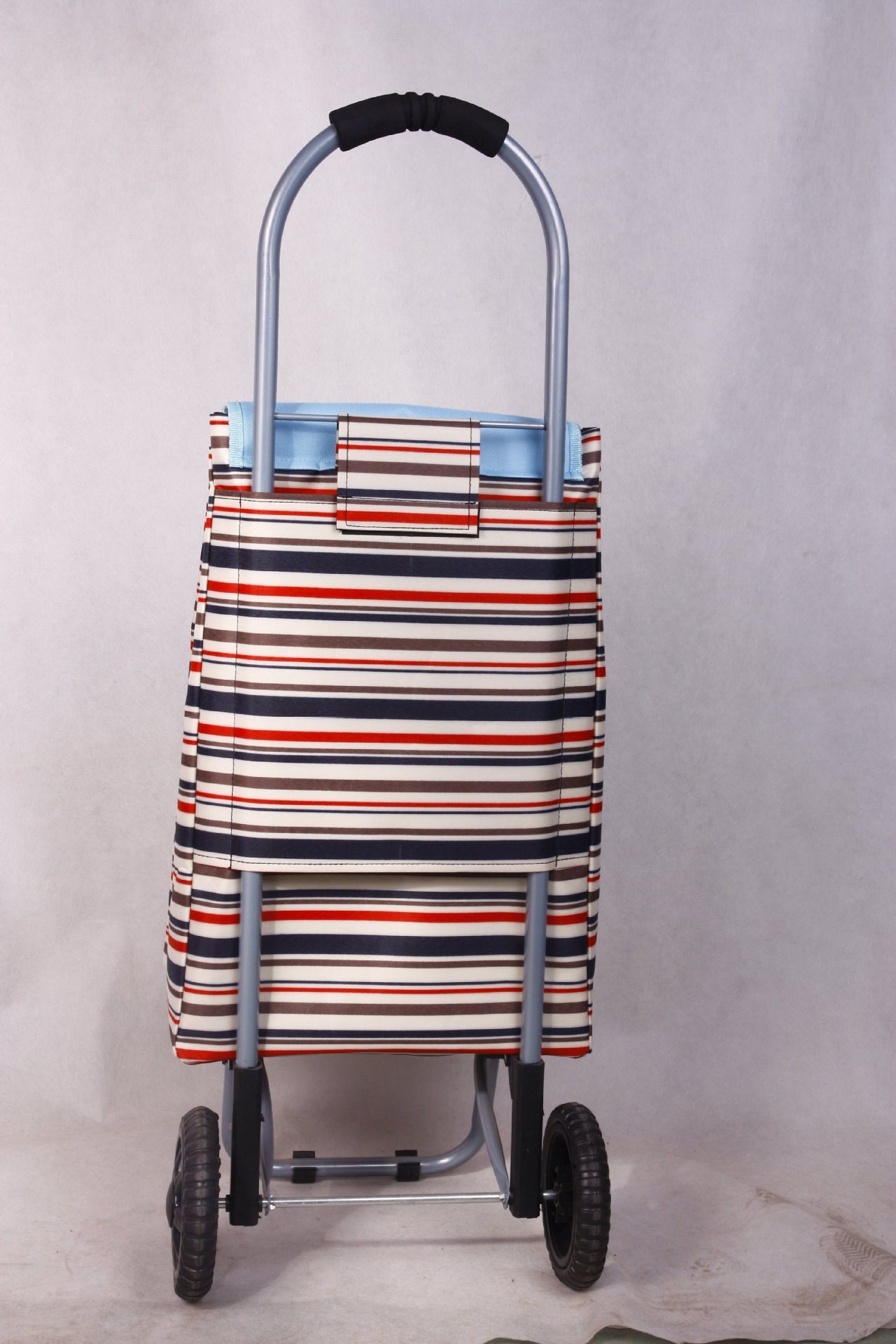 老人超市买菜购物车牛津布大容量购物袋手拉伸缩拉杆折叠爬楼拉车