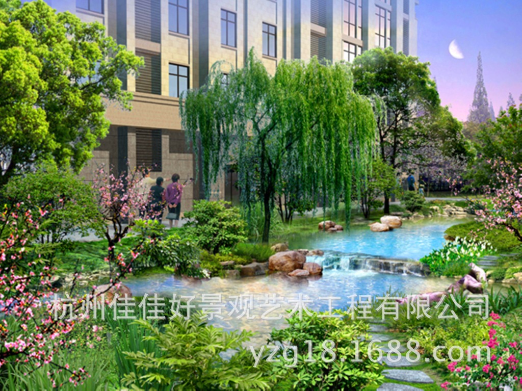 专业设计景观小桥流水人家.量大价优