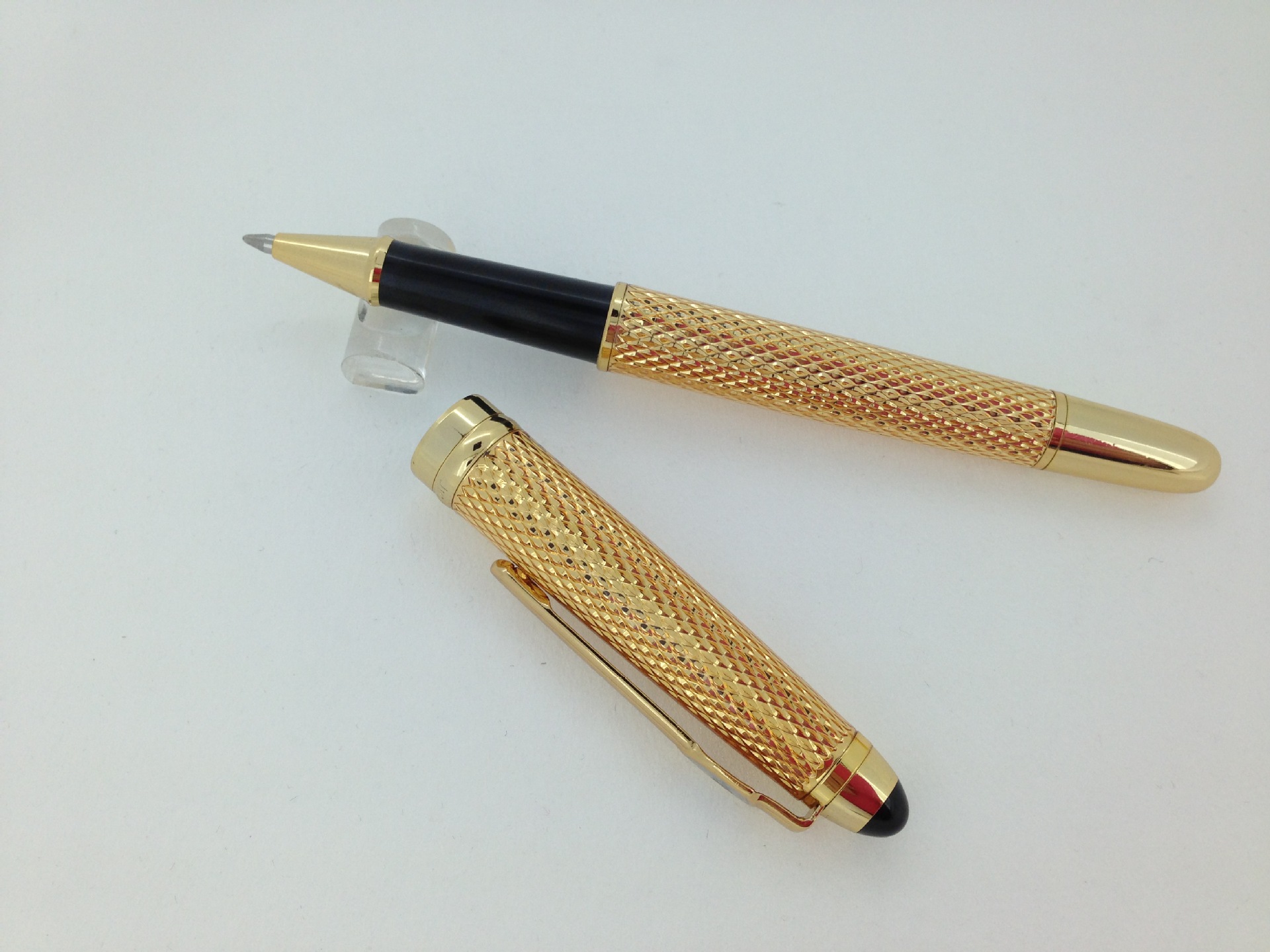 批发金豪163钻石签字笔 商务礼品宝珠 办公水笔定制 金属签字笔