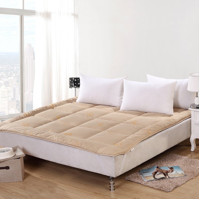 驼毛绒保暖床垫学生宿舍床褥子单双人床垫可折叠垫被榻榻米床褥