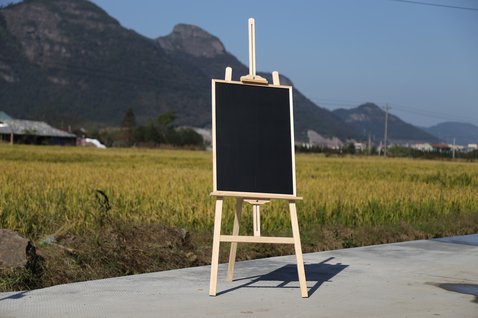 145cm松木质画架木制实木画架素描画板架美术用品广告绘画架