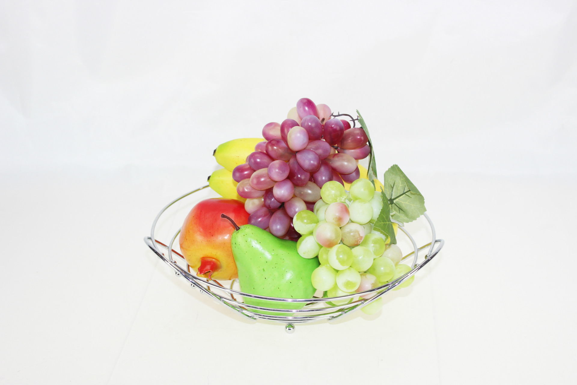 厂家直销 加粗金属铁线水果篮 欧式时尚创意果篮 圆形沥水篓