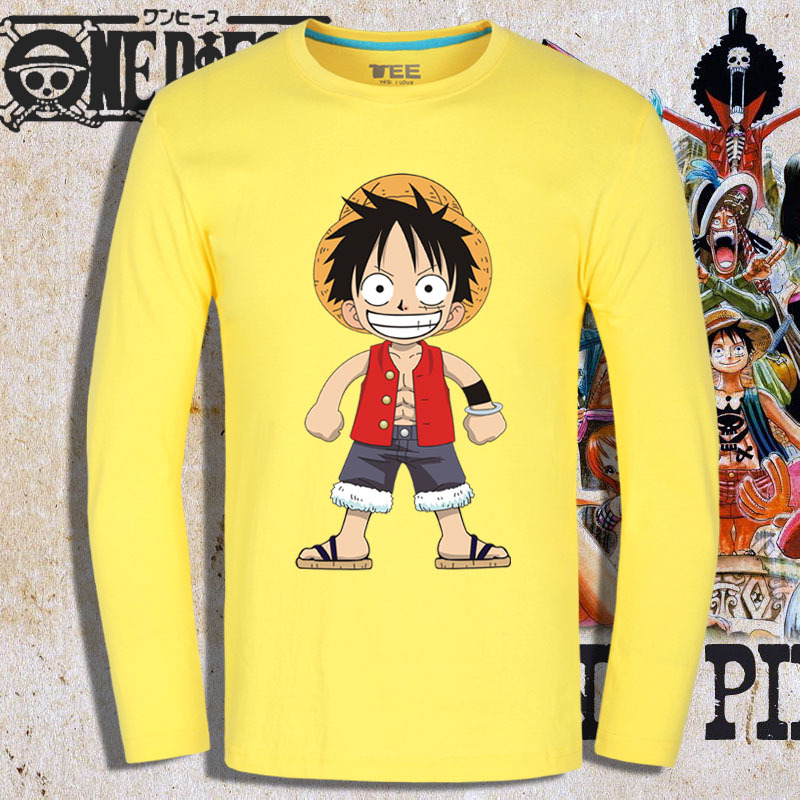 开心大笑路飞黄色