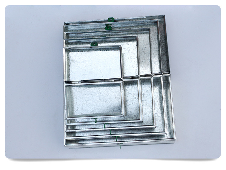 白铁收纳盒 铁皮储物盒 加厚型白铁皮箱