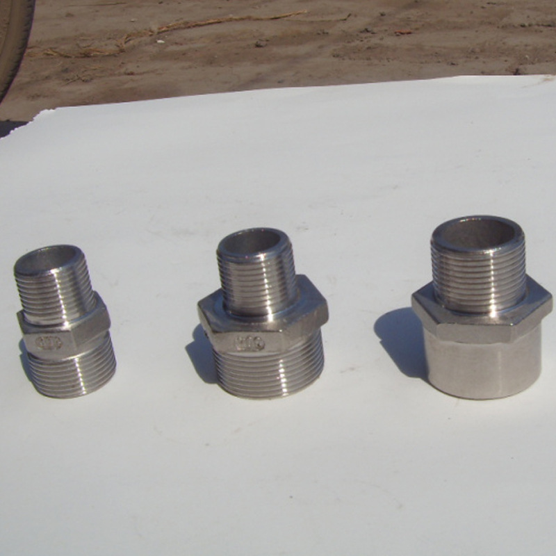 304不锈钢材质防爆外丝直接 防爆管箍内丝直接 6分防爆对丝异接头