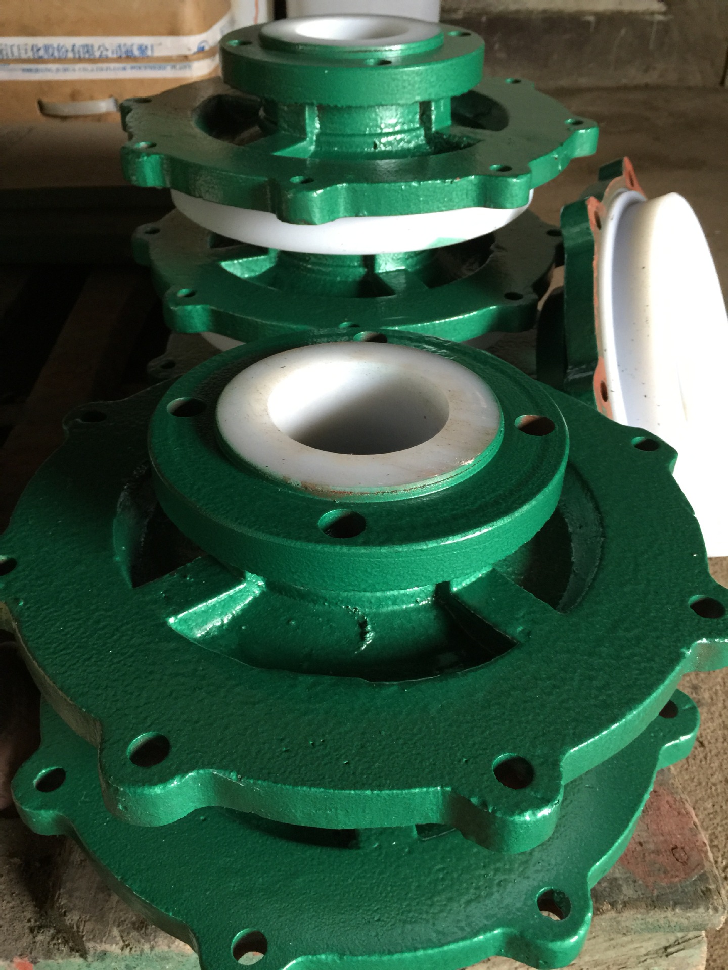 uhb-zk耐腐耐磨耐高温砂浆泵泵盖,工程塑料离心泵