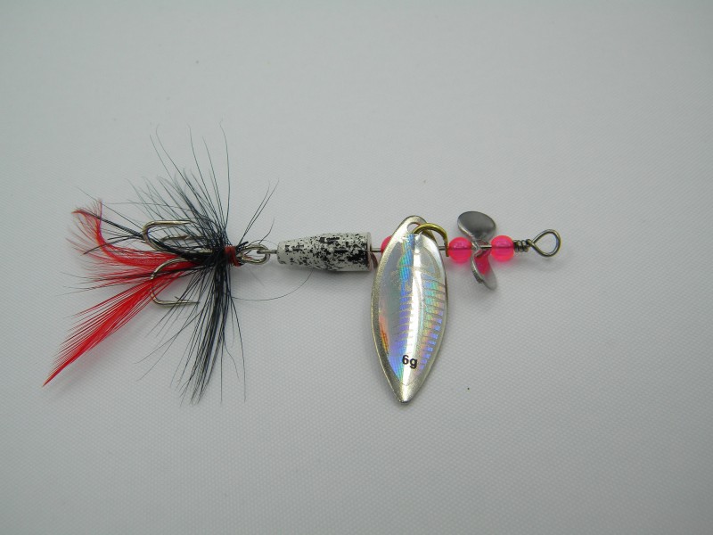 12色旋转亮片路亚饵亮片4.5cm-10.4g鱼钩钓鱼用品spinner bait