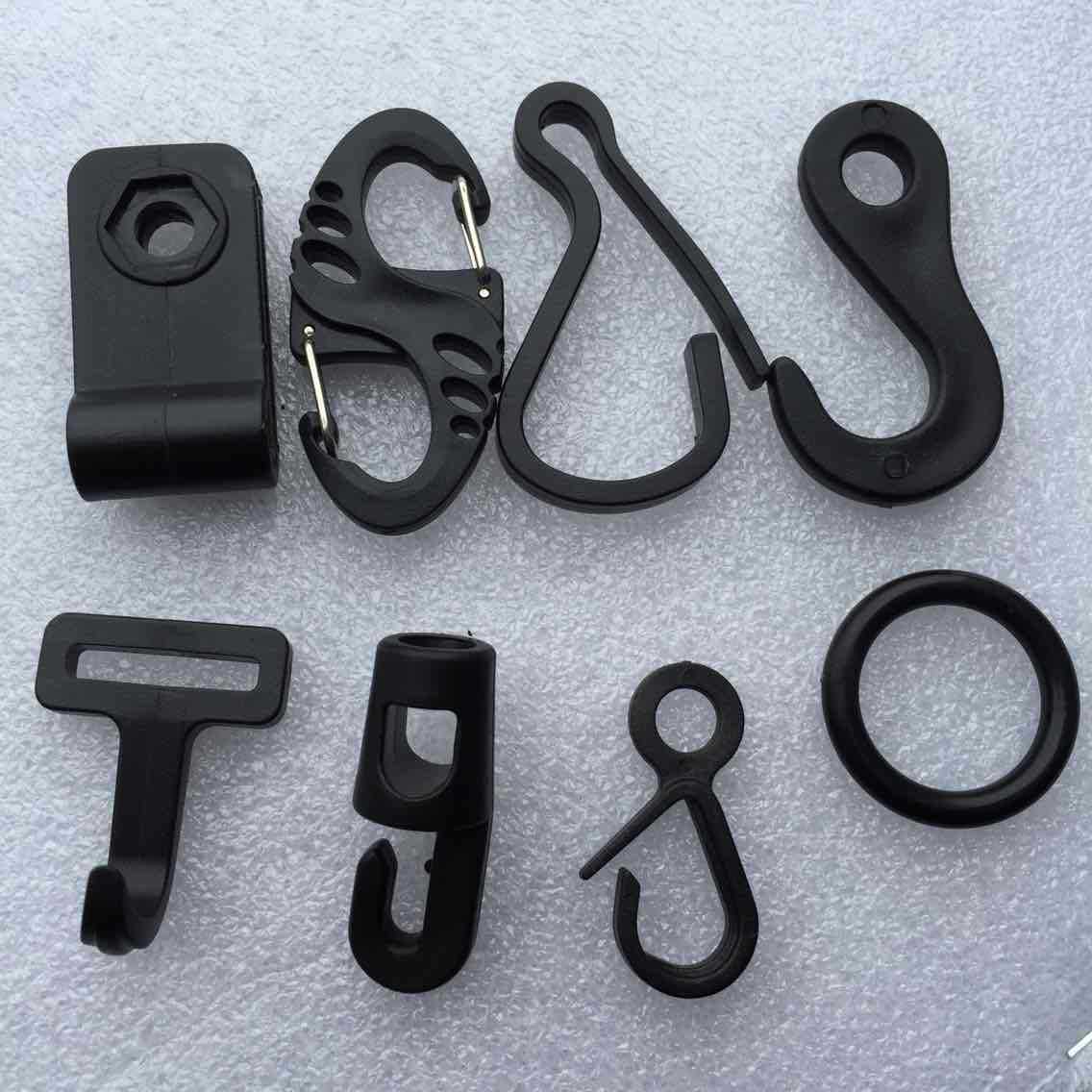 厂家直销塑料扣具 弹簧束扣 四档扣 日字扣 d字扣