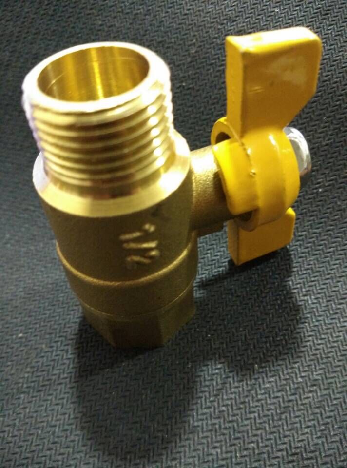 玉环厂家供应单向蝶柄燃气阀 煤气阀门 英