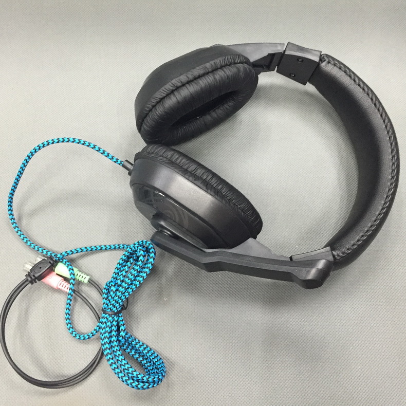 通音507耳机有线重低音头戴耳机游戏聊天