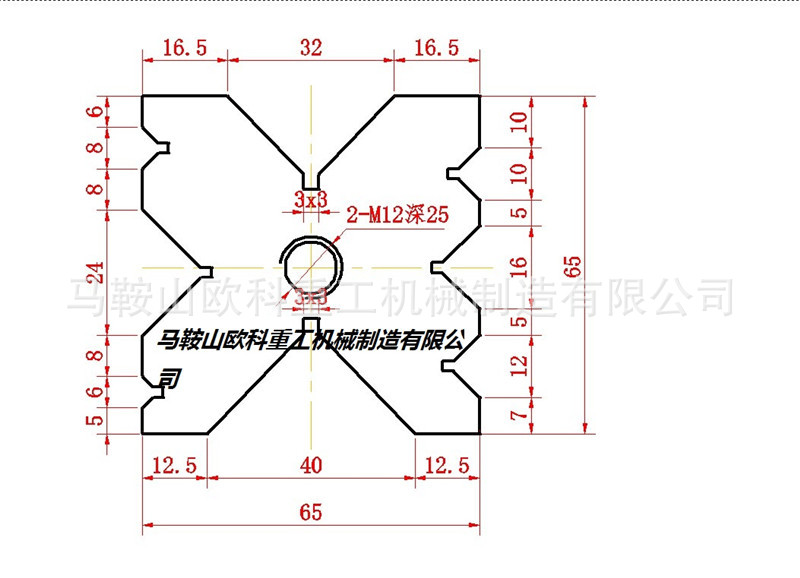 折弯机模具下模槽规格图片