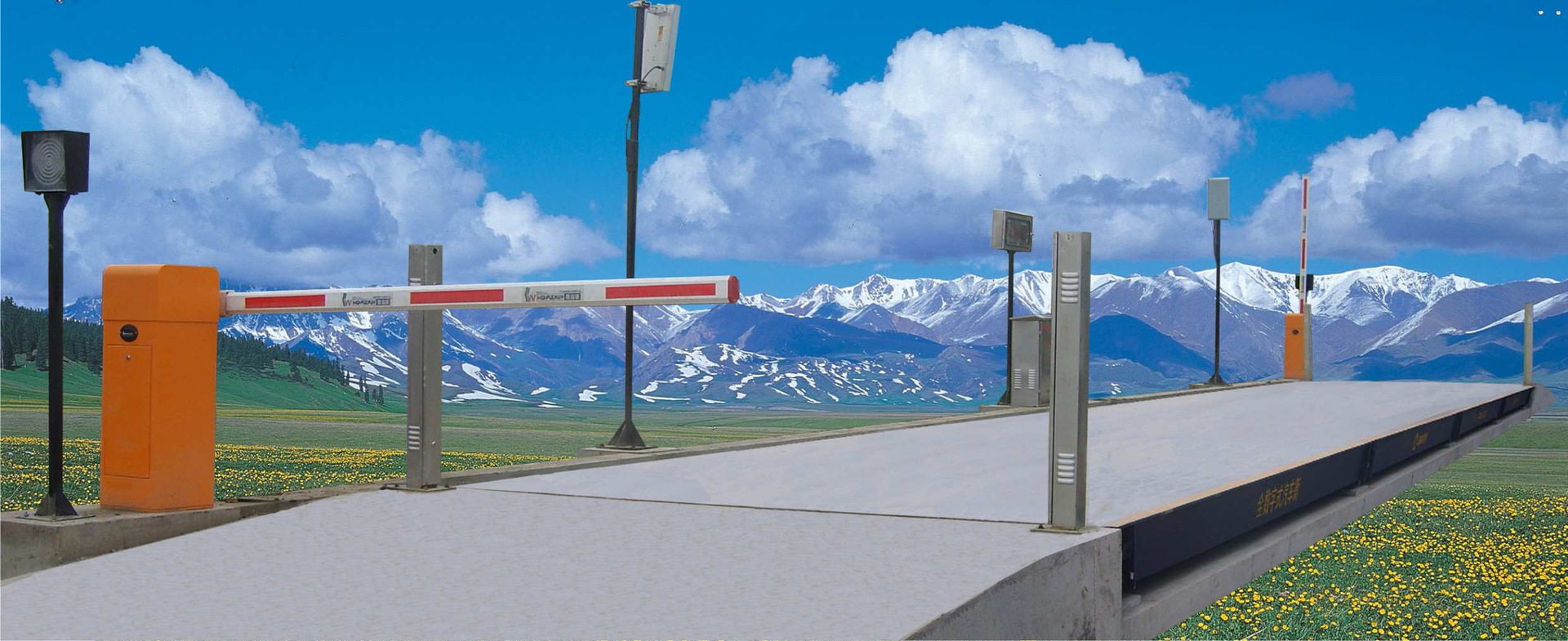 批发供应无人值守地磅 汽车衡 3*12m 60吨