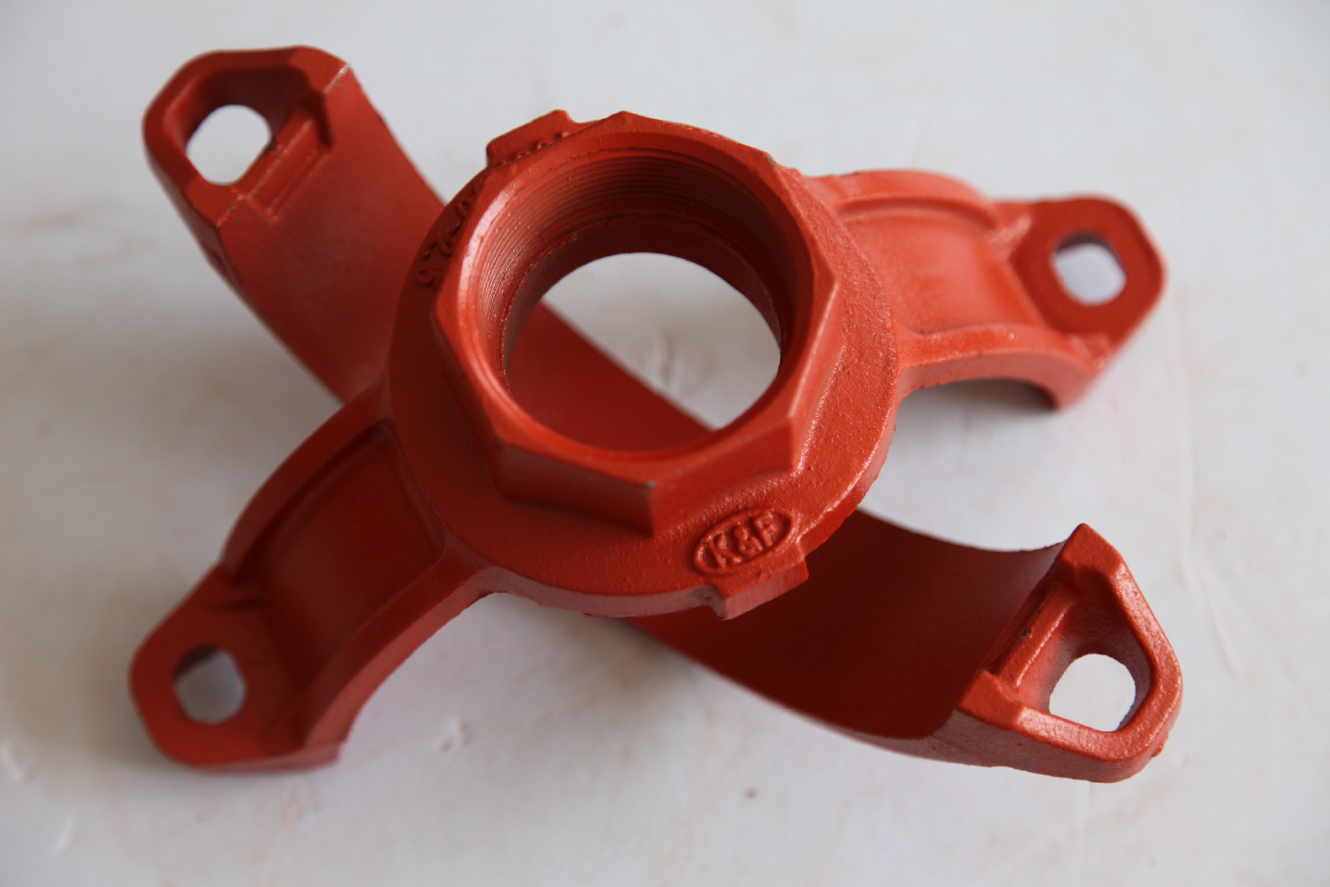 厂价直销沟槽管件 消防管件 沟槽机械三通 沟槽丝口三通