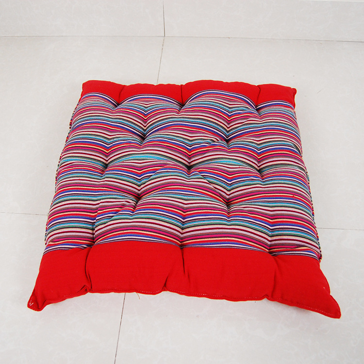 纯棉加厚老粗布坐垫 座垫 椅垫 木沙发垫 靠背 棉垫子 坐垫