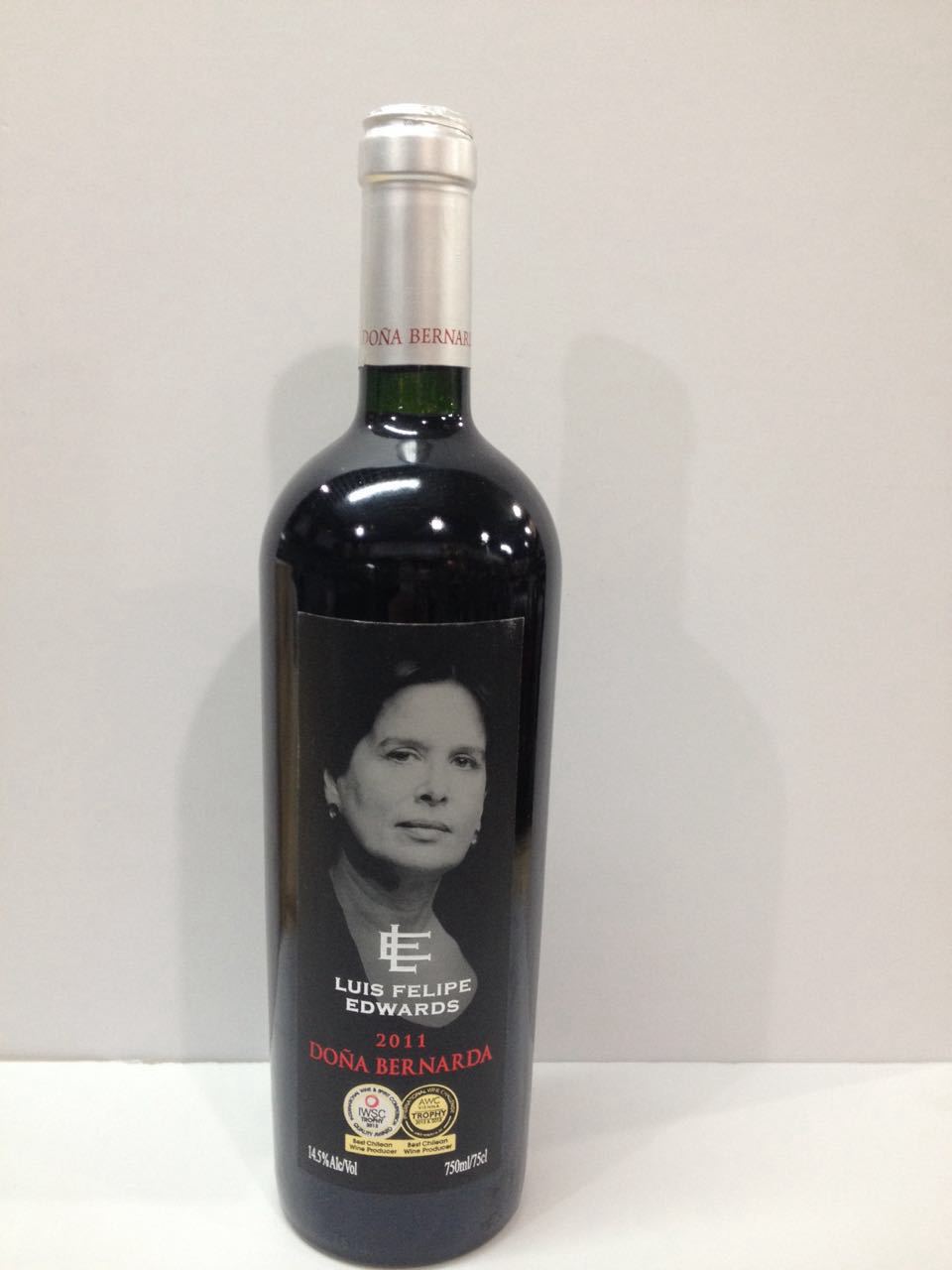 智利原装进口红酒批发 埃德华兹黑牌特级干红葡萄酒750ml红酒批发