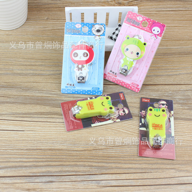 Creative Cartoon Nail Scissors Manicure Nail Clippers Cute Nail Clippers Style Random Two Yuan Wholesale