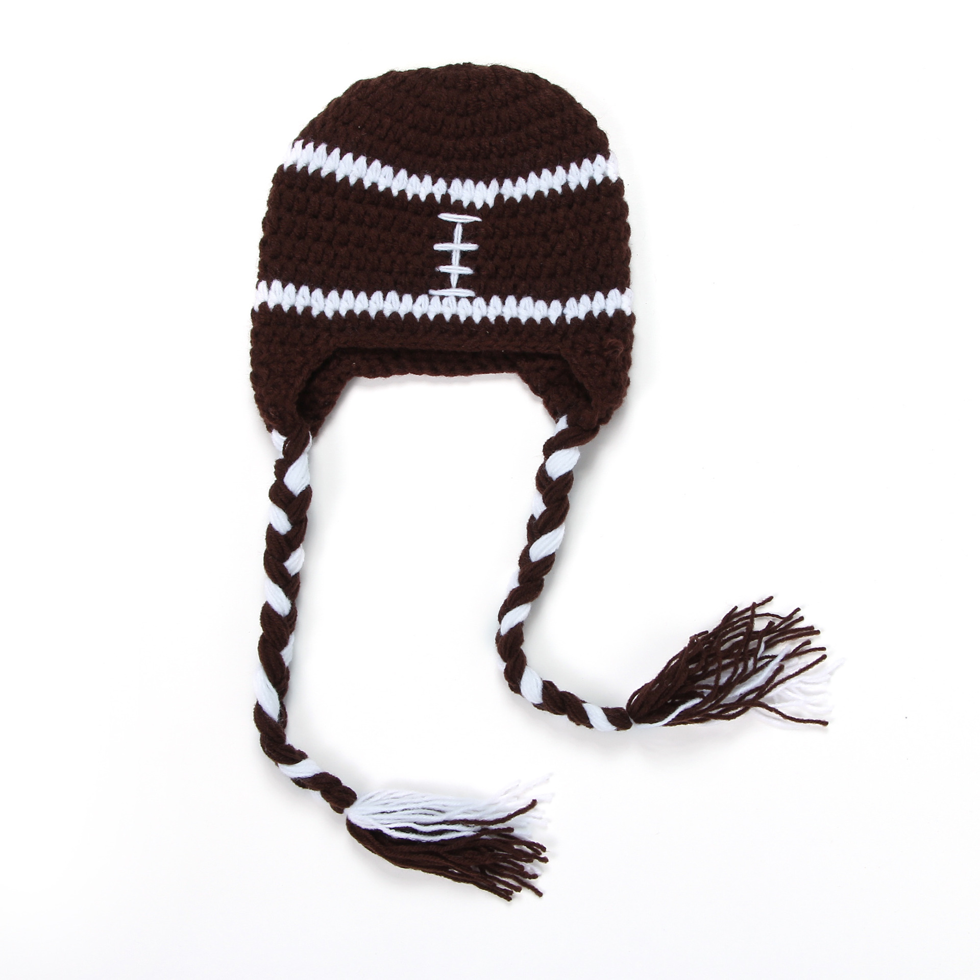 厂家手工编织婴儿毛线帽 新生儿毛线帽子 儿童百搭针织帽厂家批发