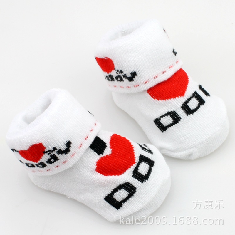 Cross-Border Foreign Trade Kid's Socks Baby's Socks Babies' Socks Princess Socks Cute Baby's Socks Love The Parent Trap Socks