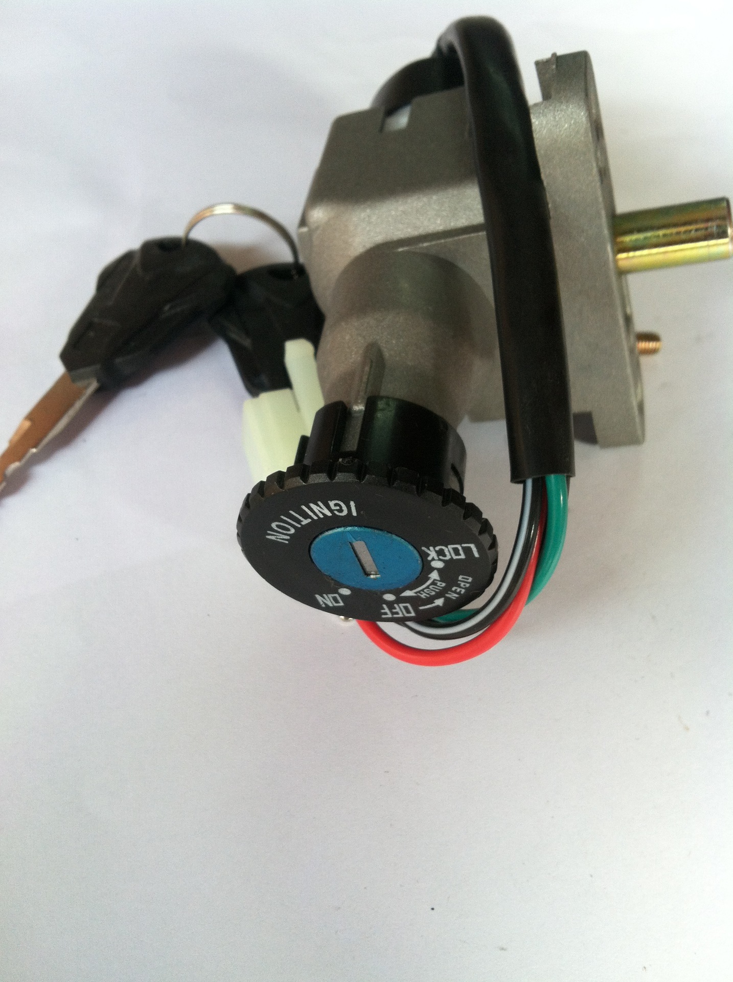 供应摩托车福禧100电门锁/巧格电门锁 2线 4线