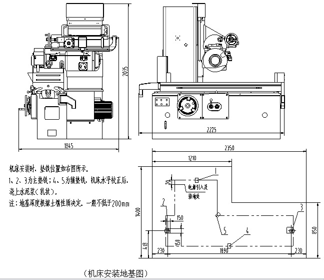 m7163c系列卧轴矩台平面磨床